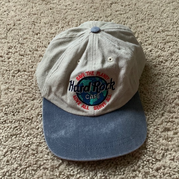 Hard Rock Cafe Accessories Vintage Hard Rock Cafe Hat Save The